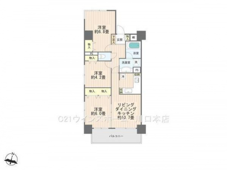 リュエル戸田公園 マンションの購入 売り物件 売却査定 相場 売却価格 川口市の不動産 センチュリー21ウインズホーム